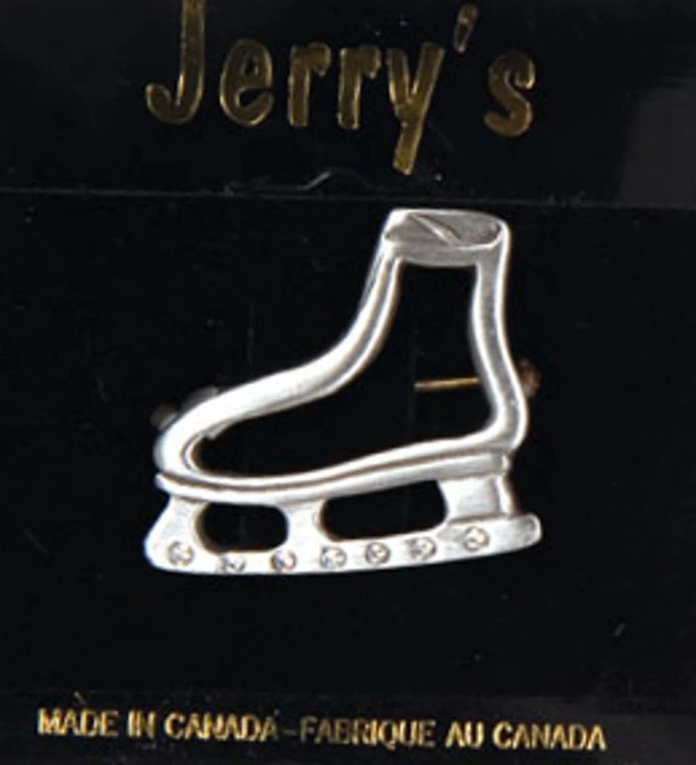 Jerry's 1296 Pewter Skate Pin 4 Jerry's 1296 Pewter Skate Pin - Image 2