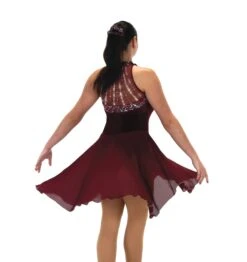 Jerry's 204 Cabernet Crystals Dress -Jerry's 204Back