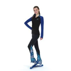 Jerry's S143 Inset Snowscape Leggings -Jerry's 27746aff11f2cda81f45656f3a8f190b