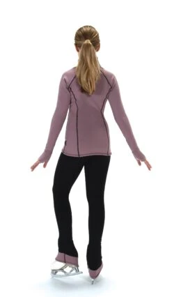 Jerry's 408 Fleece Glide Jacket -Jerry's 408RoseMauveJacketBack 387RoseMauve