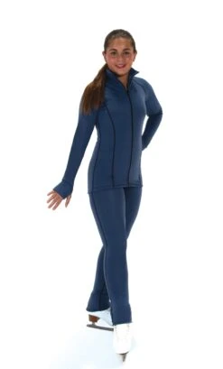 Jerry's 408 Fleece Glide Jacket -Jerry's 408StormBlueJacketFront 388StormBlue