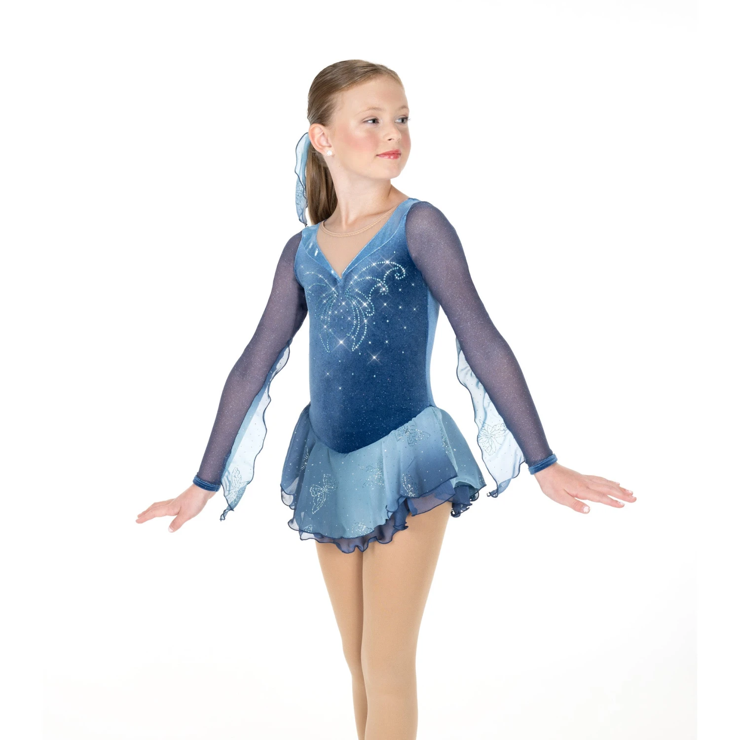 Aurora Ice AJ361 Butterfly Blue Youth 3 Aurora Ice AJ361 Butterfly Blue Youth