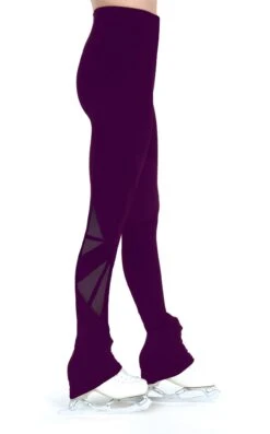 Solitaire L24005P Mesh Inset Leggings Plain Youth