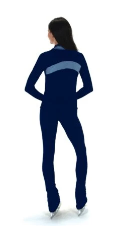 Jerry's S209 Tonal Tank Jacket -Jerry's S209NavyBlueJacketBack 386NavyBlue