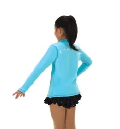 Jerry's S222 Fleece Sparkle Seam Jacket -Jerry's S222SkyBlueBack 311BlackSkirt