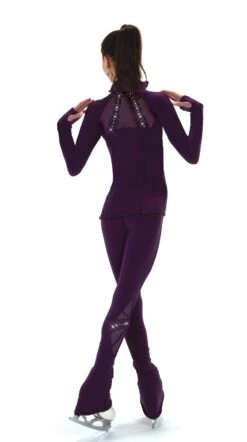 Solitaire T24005R Mesh Inset Jacket Crystal