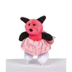 Jerry's 1465 Plush Skating Pal - PinkBlack Cat