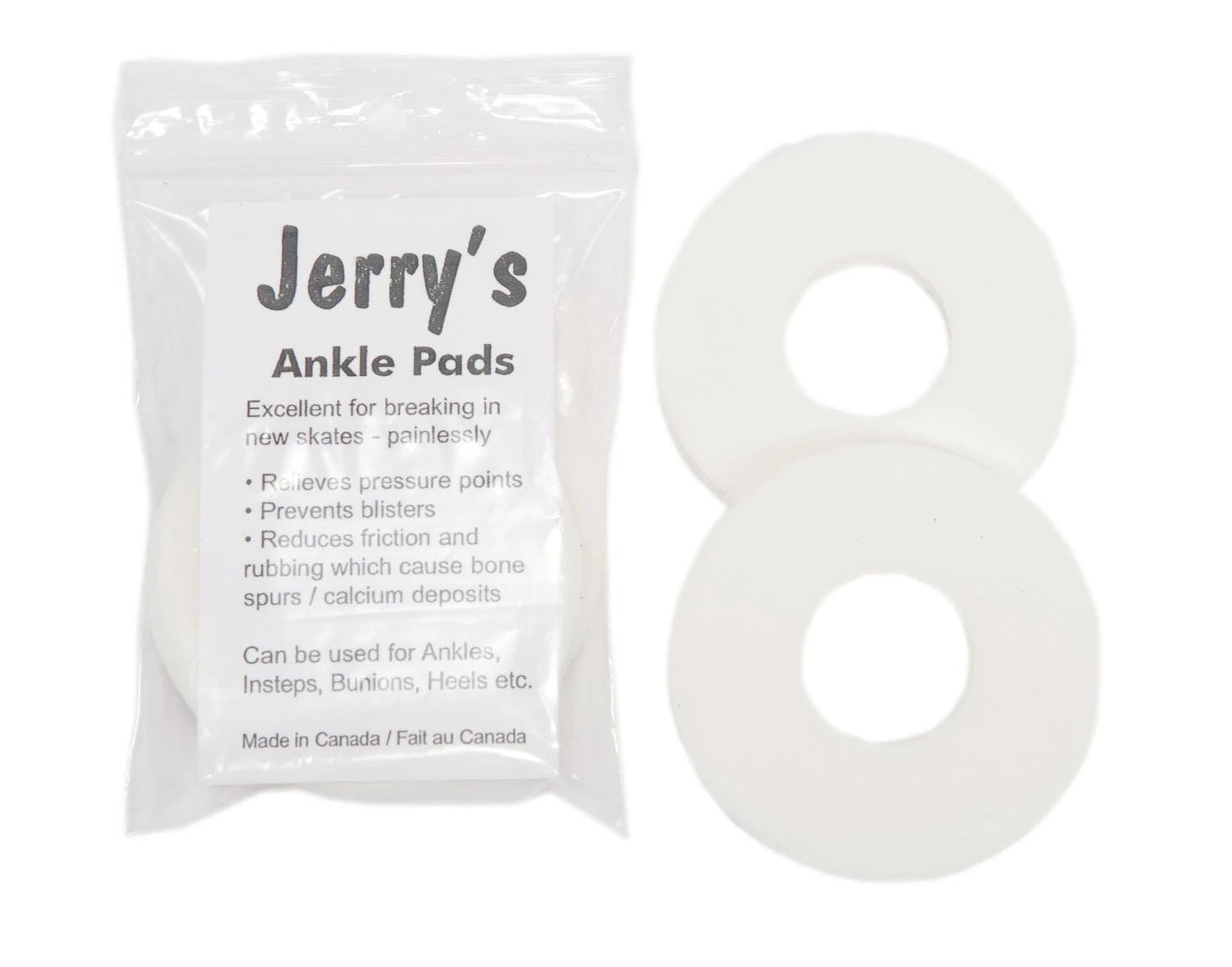 Jerry's 1222 Ankle Blister Pads Pack Of 2 3 Jerry's 1222 Ankle Blister Pads Pack Of 2